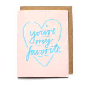 Daydream Prints - You're My Favorite Card