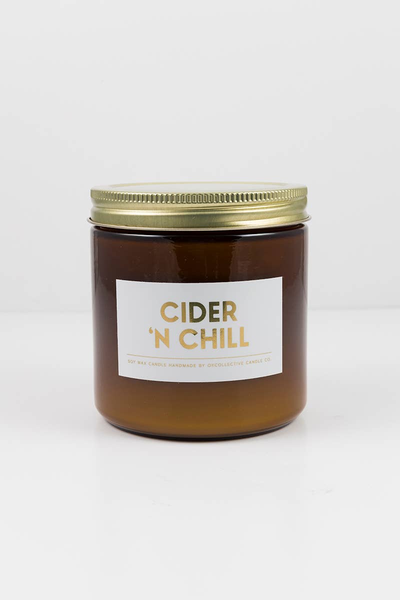 OKcollective Candle Co. - Holiday Candle // Cider 'N Chill 16oz